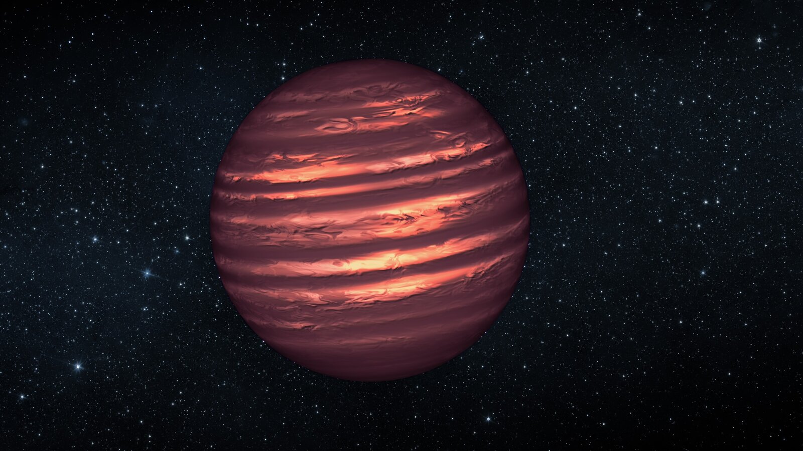 Artist's conception of a brown dwarf