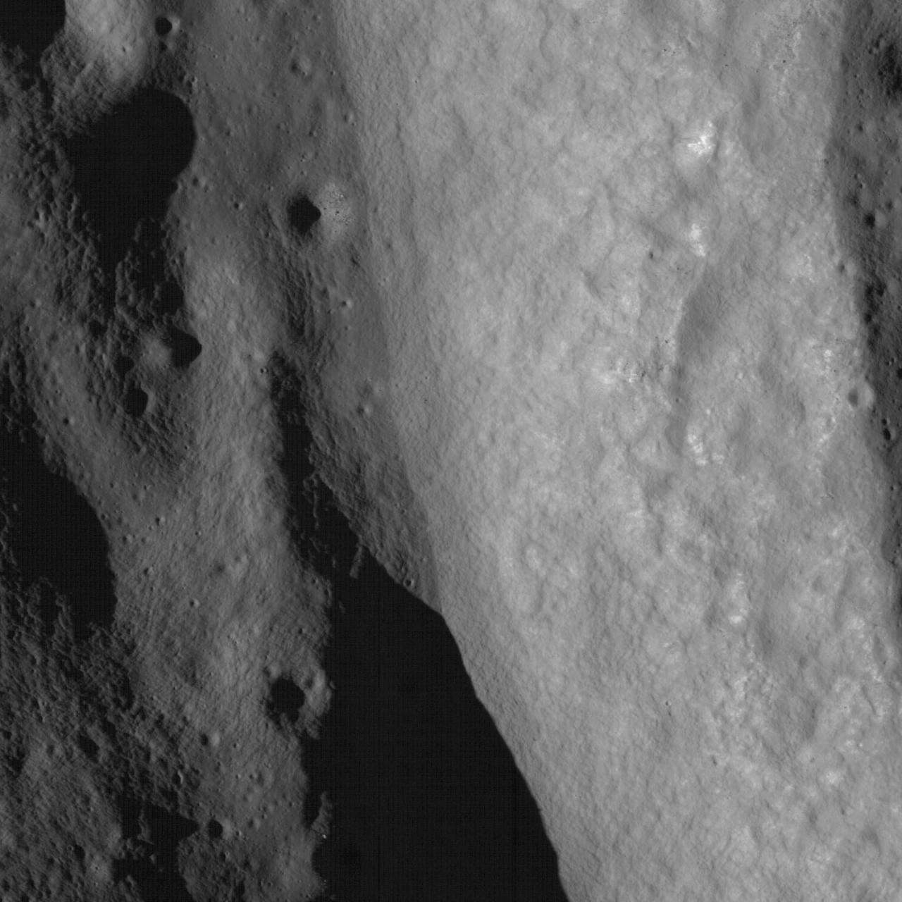 Lunar crater detail — LRO