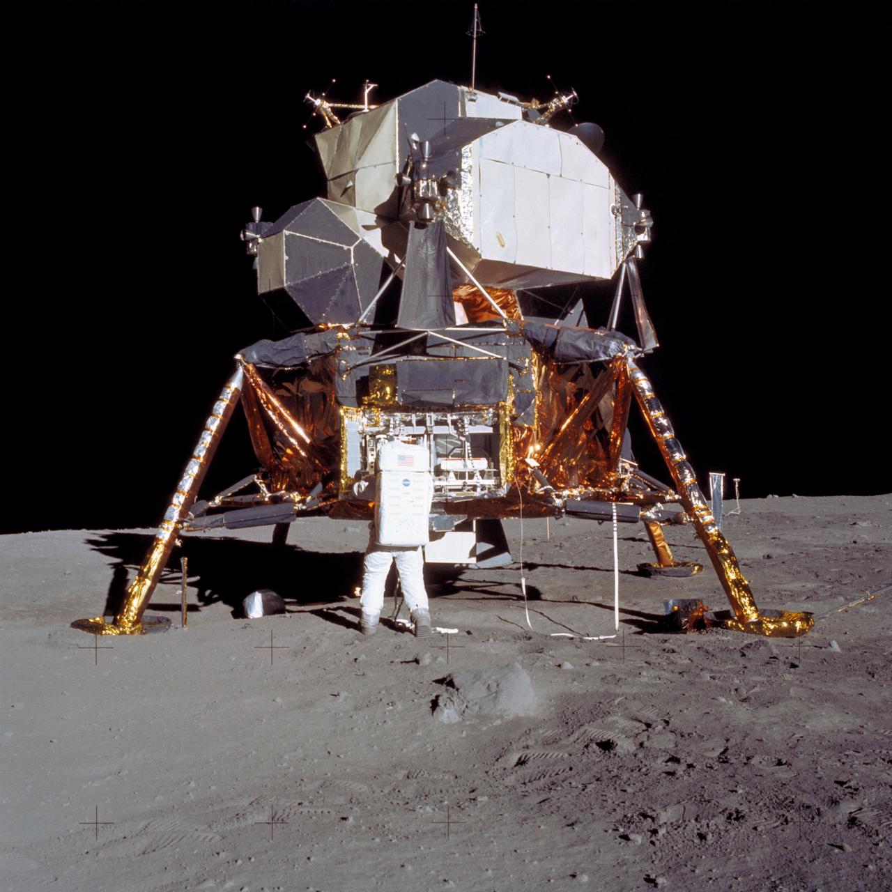 Lunar Module on the surface