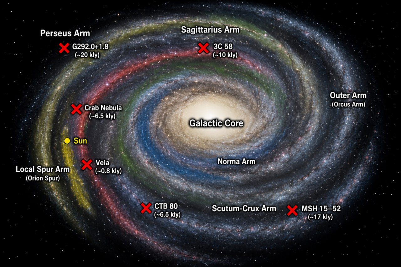 Milky Way PWN Distribution