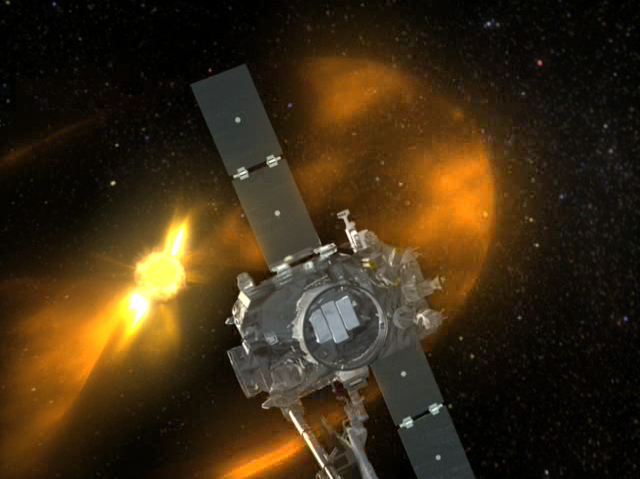 STEREO twin spacecraft, artist's concept