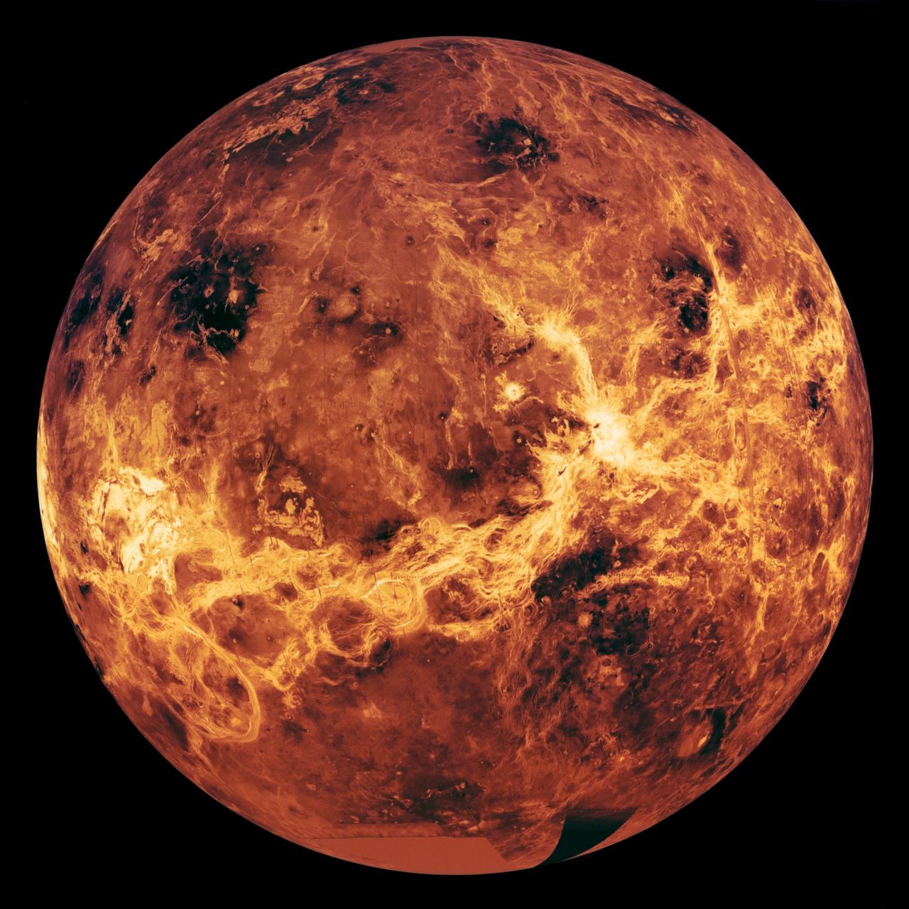 Venus — Magellan Radar Mapping