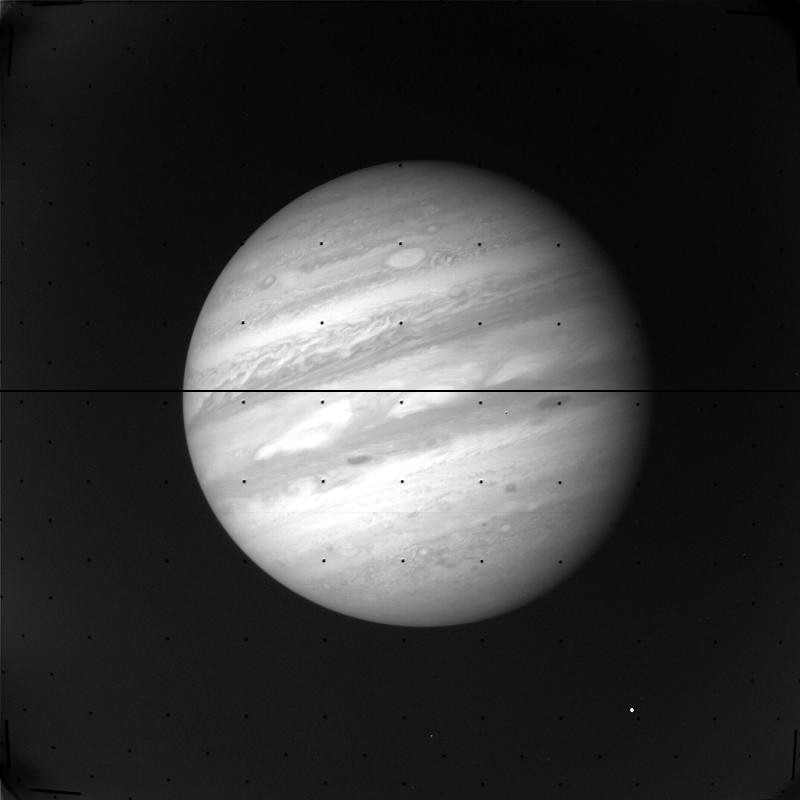 Jupiter imaged by Voyager 1