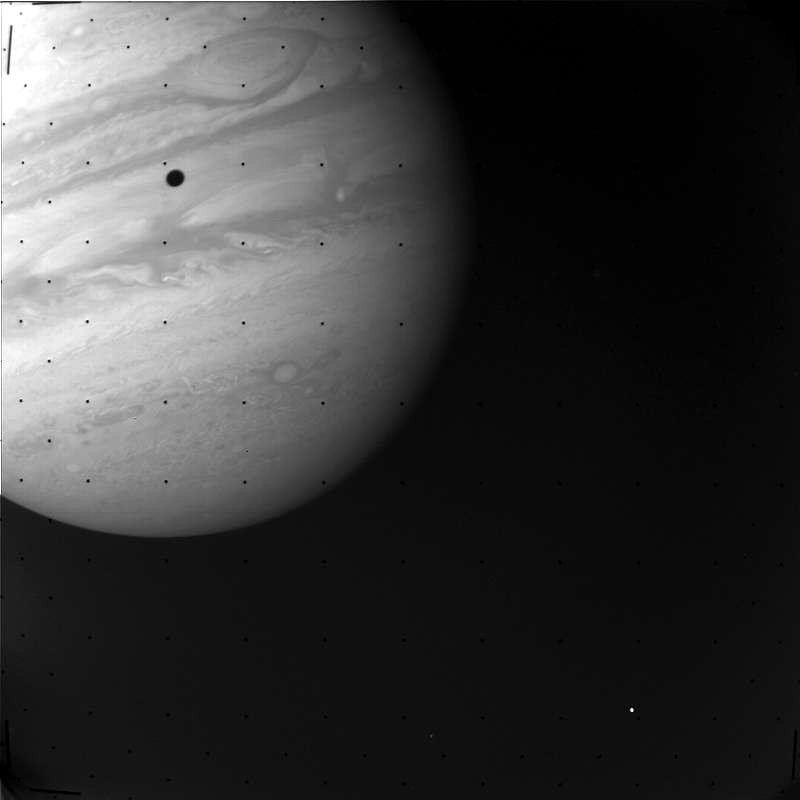 Jupiter imaged by Voyager 1