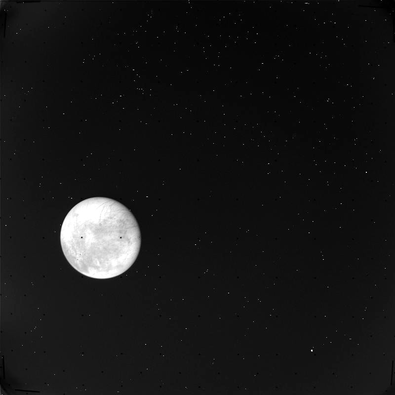 Europa imaged by Voyager 1