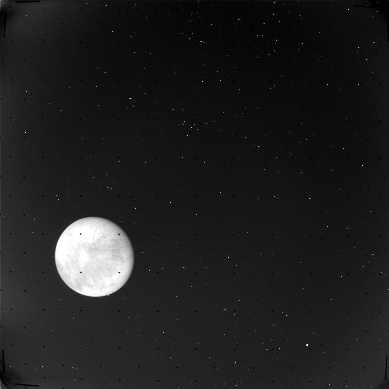 Europa imaged by Voyager 1