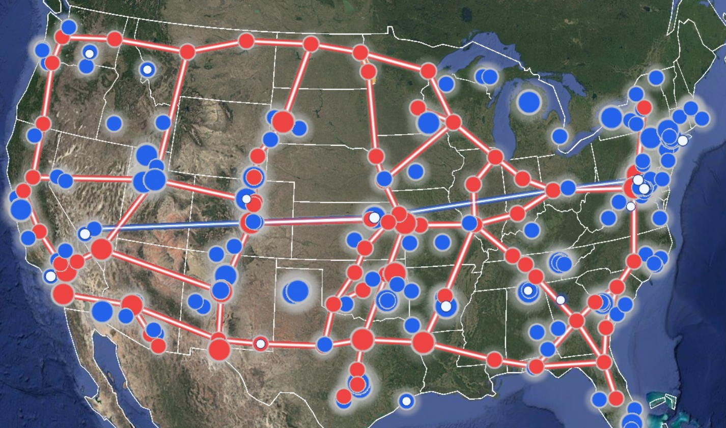 DUMB Network Map