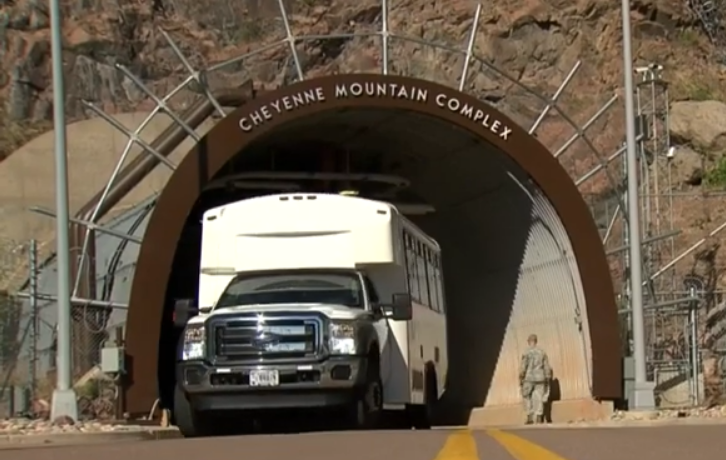 Cheyenne Mountain Tunnel Entrance