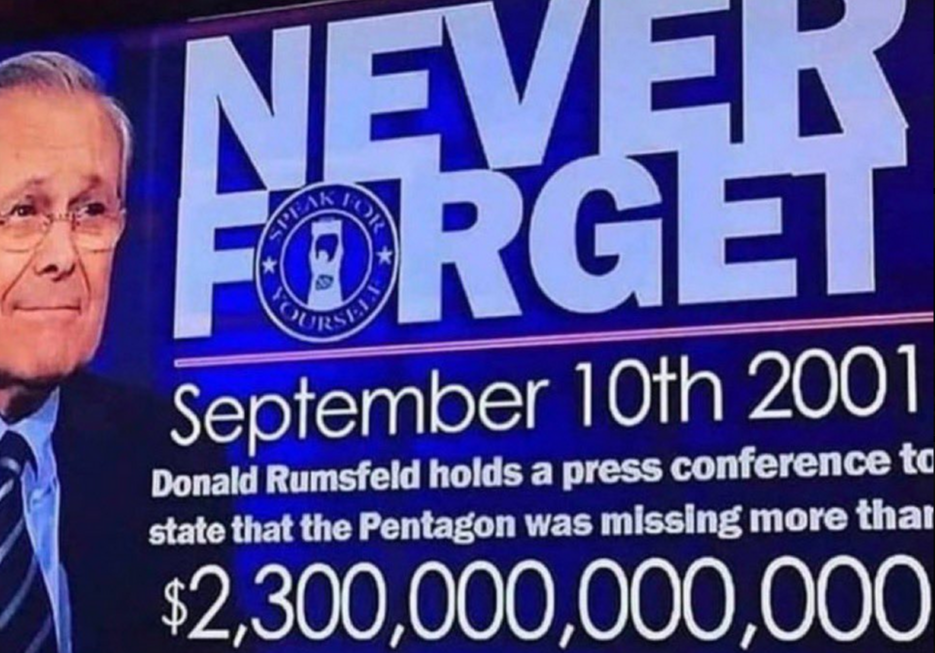 September 10 2001 Missing Trillions