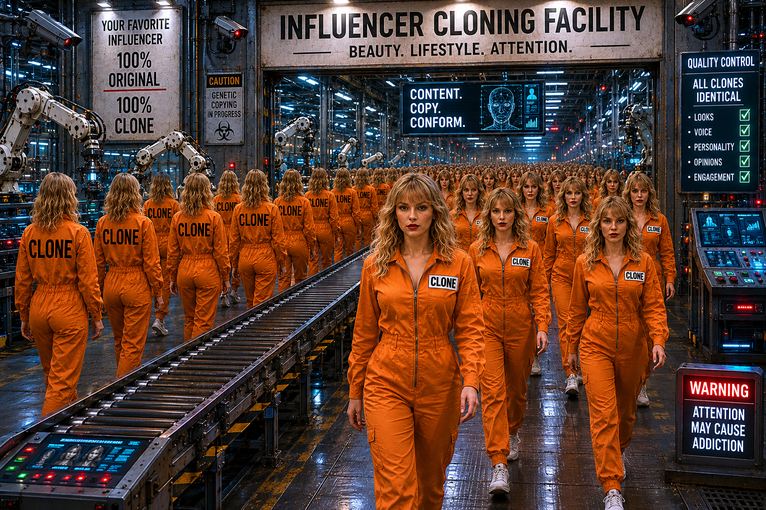 Influencer Cloning Facility