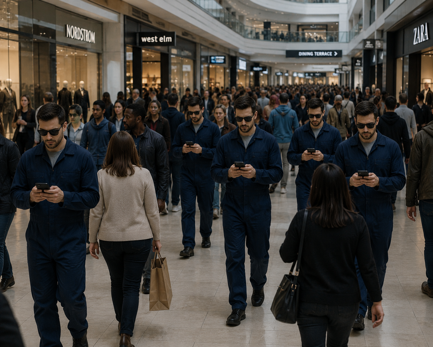 NPCs in the Mall