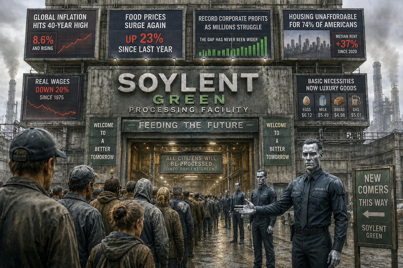 Soylent Green Processing