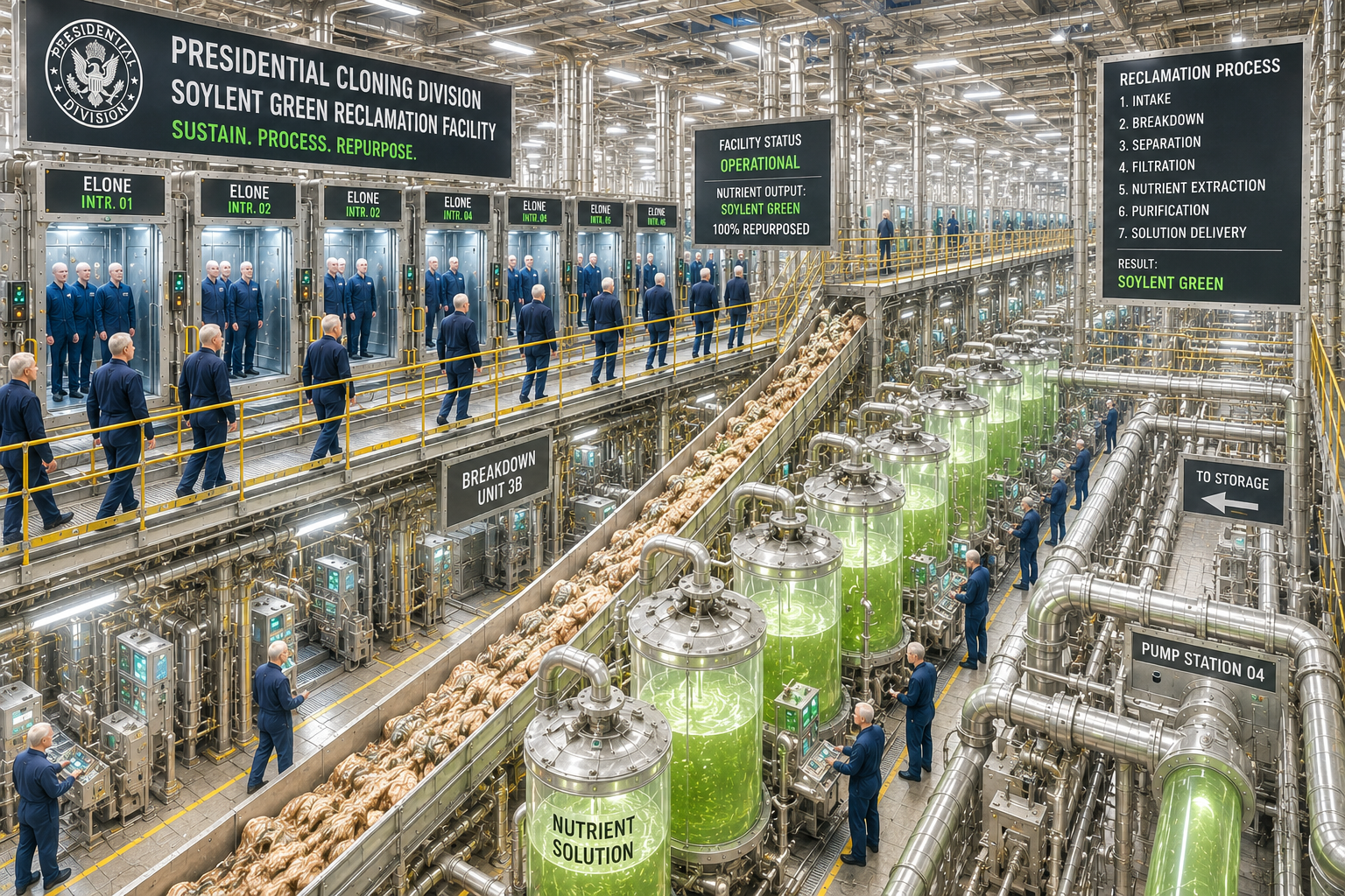 Presidential Cloning Division: Sustain, Process, Repurpose